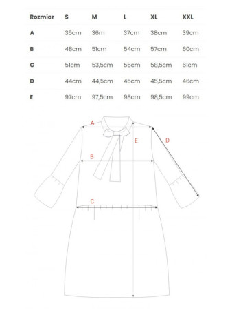 S237 Šifono suknelė su asimetrišku raštu - spalva