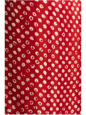 S237 Šifono suknelė asimetrišku raštu - spalva