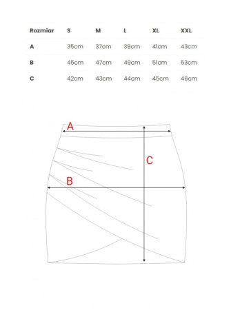 M568 Apsiaustas mini sijonas iš dirbtinės odos - juoda