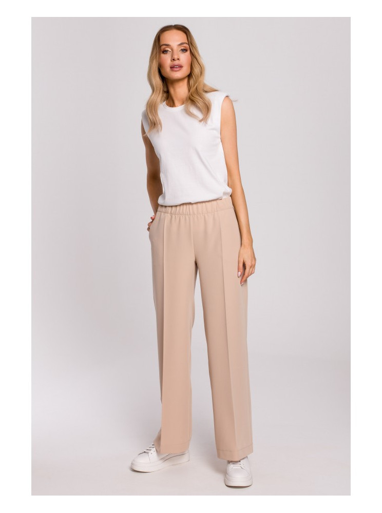 M570 Klostuoti tiesaus kirpimo kelnės - smėlio