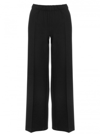 M570 Klostuotos kelnės - juoda