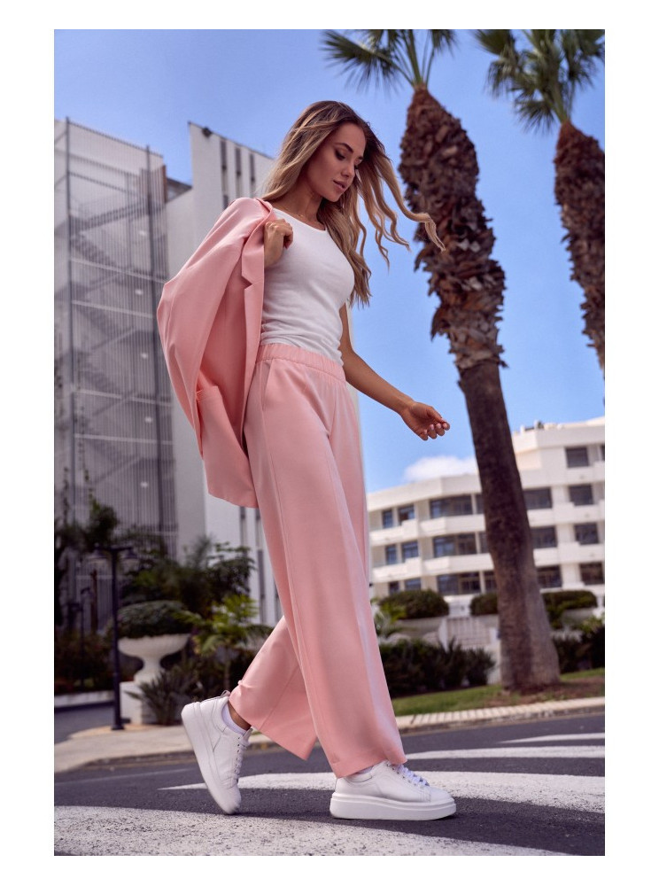 M570 Klostuotos kelnės - pudros