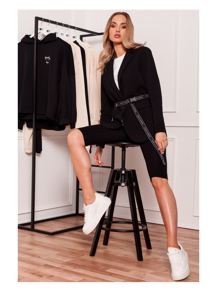 M593 Šortai-dviratininkės - juoda