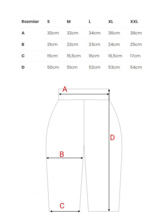 M593 Šortai-dviratininkės - juoda