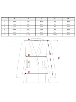 M643 Vienos sagos velvetinis švarkas - juoda