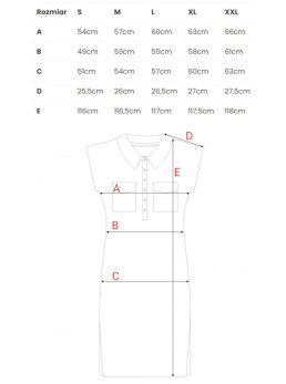 B222 Safari stiliaus suknelė su kišenėmis - chaki