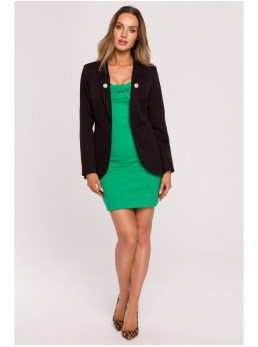 M665 Švarkas-frakas - juoda