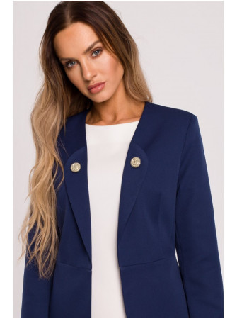 M665 Švarkas-frakas - tamsiai mėlyna