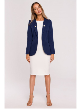 M665 Švarkas-frakas - tamsiai mėlyna