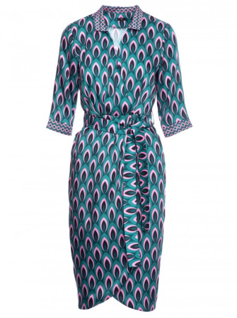 M668 Raštuota suknelė-siaučiamas modelis "M1" - spalva