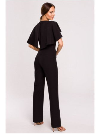 M670 Šuolis su pelerinos efektu - juoda