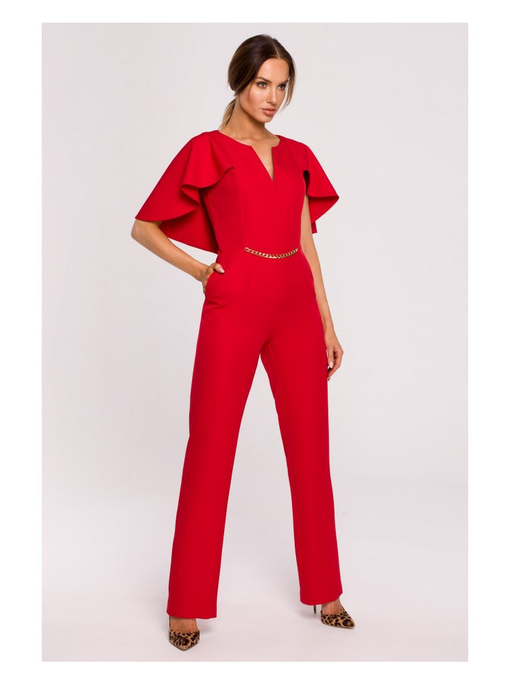 M670 Šuolis su pelerinos efektu - raudona