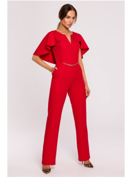 M670 Šuolis su pelerinos efektu - raudona