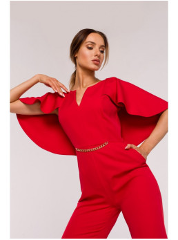 M670 Šuolis su pelerinos efektu - raudona