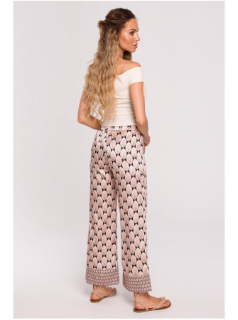 M680 Palaidinė be rankovių su mazgu - kreminė