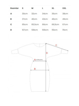 M690 Megzta suknelė derinta su indigo spalva - indigo