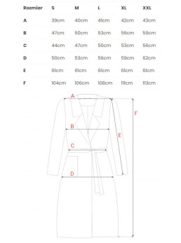 M708 Fleece paltas su kišenėmis ir diržu - juoda