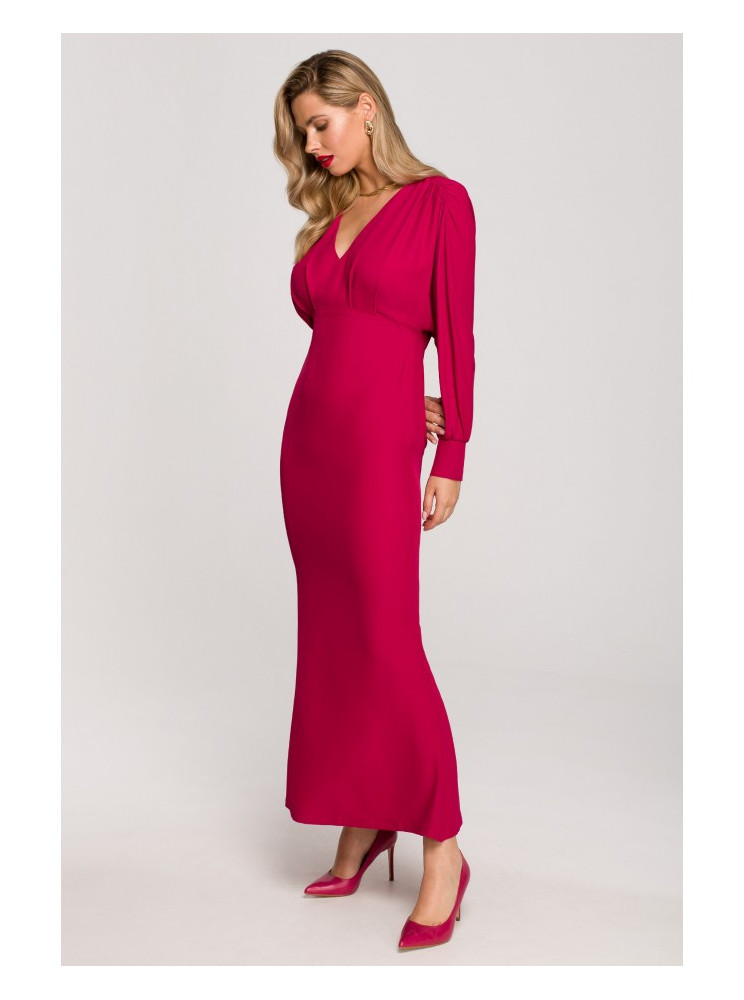 .K143 Undinėlės suknelė - slyvų