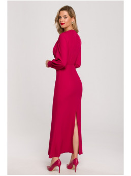 .K143 Undinėlės suknelė - slyvų