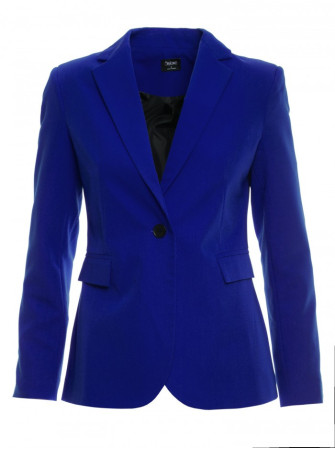 S310 Vienos sagos švarkas "Keflavikas" - karališka mėlyna