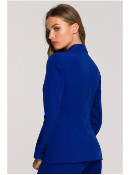 S310 Vienos sagos švarkas "Keflavikas" - karališka mėlyna