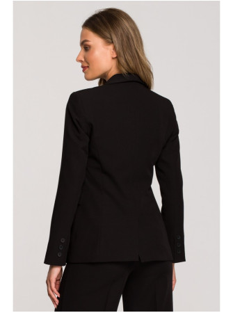 S310 Vienos sagos švarkas "Keflavik" - juoda