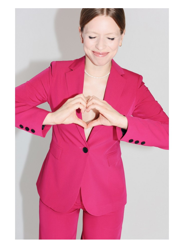 S310 Vienos sagos švarkas "Keflavik" - slyvų