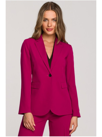 S310 Vienos sagos švarkas "Keflavik" - slyvų