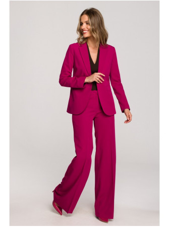 S310 Vienos sagos švarkas "Keflavik" - slyvų