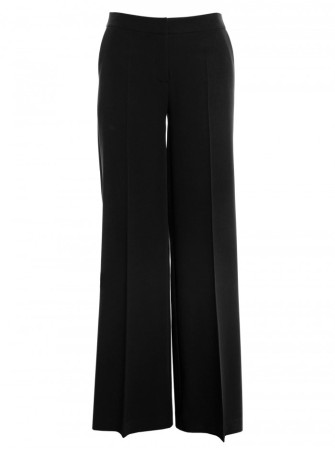 S311 Plačios kelnės - juoda