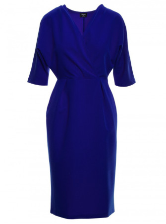 S313 Suknelė-siaučiamas - karališka mėlyna