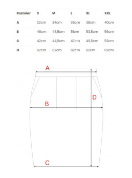 M728 Figūrą išryškinantis sijonas su kišenėmis - smėlio