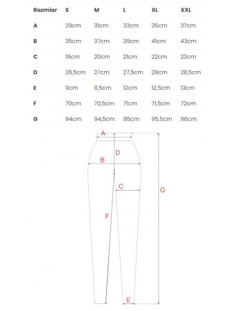 M734 Ryto megztos tamprės - juoda