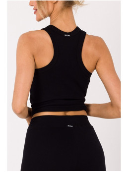 M734 Ryto megztos tamprės - juoda