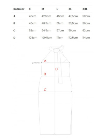 M736 Suknelė aukšta apykakle su raišteliu - juoda