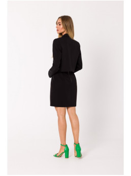 M745 Trumpas švarkelis - juoda