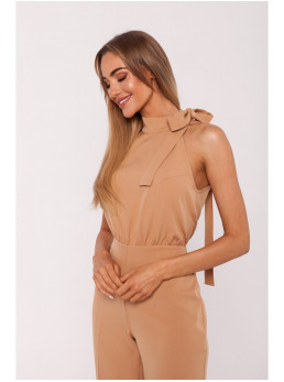 M746 Kombinezonas atvira nugara su raišteliu - karamelės