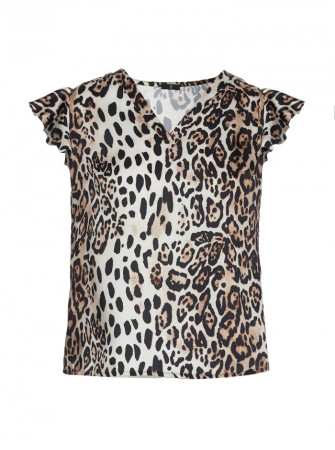 S344 Palaidinė su raukiniais rankovėmis – 2 modelis - spalva