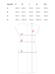 B050 Midi dress with in-seam pockets - powder