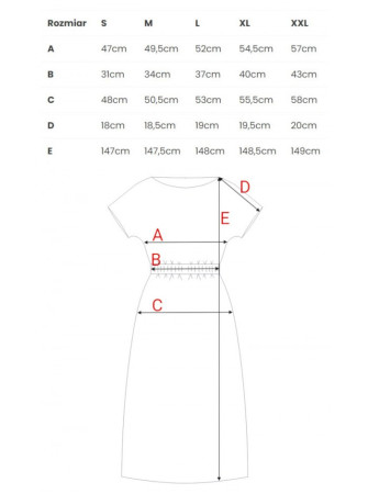 B264 Ilga suknelė su guma liemuo - žalia