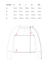 S235 Chiiffon blouse with a tie detail in the back - model 3
