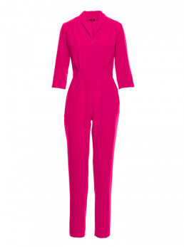 M751 Kombinezonas su šaline apykakle - rožinė