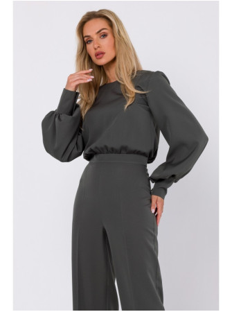 M754 Kombinezonas su dekoratyvinėmis rankovėmis - chaki