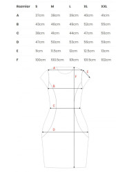 S239 Pencil dress with a tie belt - black