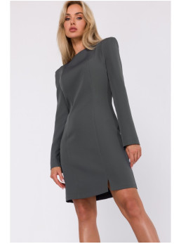 M755 Modeliuojanti suknelė - chaki