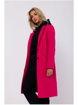 M758 Sagos tipo fuksijos paltas - fuksijos