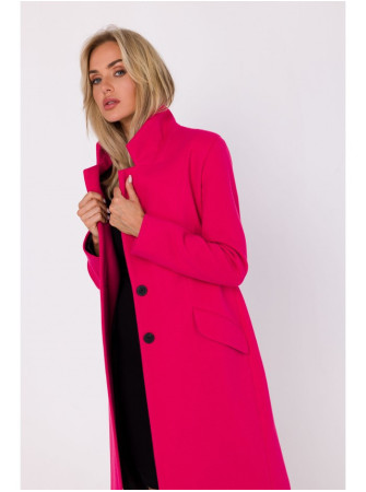 M758 Sagos tipo fuksijos paltas - fuksijos