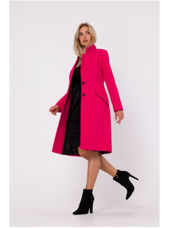 M758 Sagos tipo fuksijos paltas - fuksijos