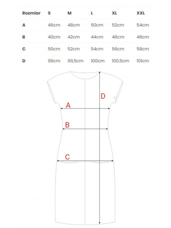 B050 Midi dress with in-seam pockets - grey