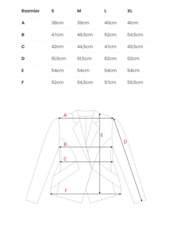 S353 Prigludęs vieno sagos švarkas - karališka mėlyna